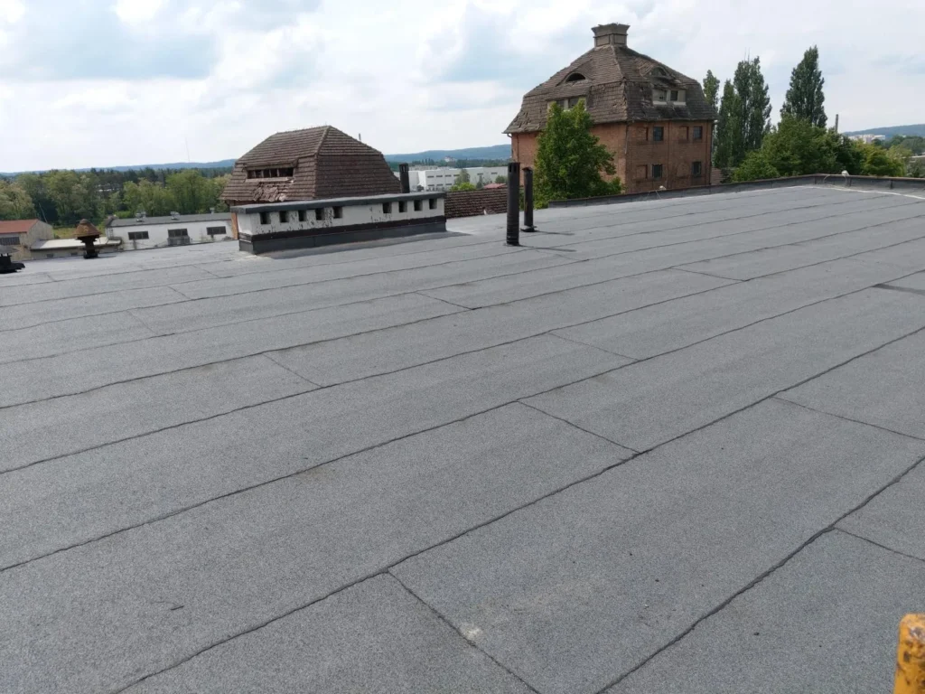 efekt realizacji montażu papy